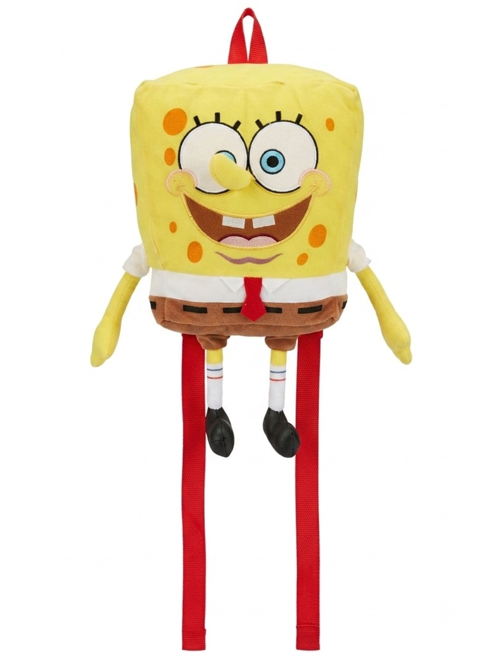 Vintage Y2K SpongeBob Plush Backpack Nickelodeon Adult Rave Festival Nostalgic